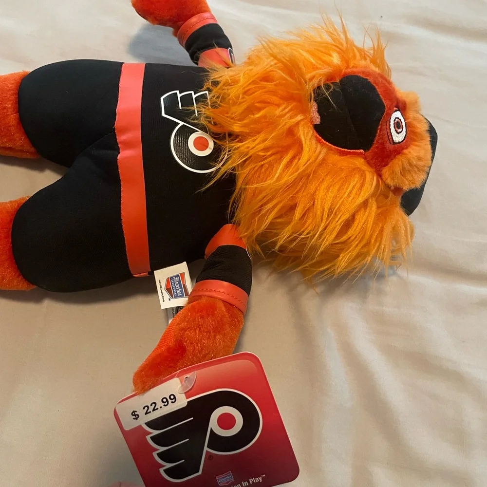 Gritty Plush Mascot Philadelphia Flyers 12 inch NWT - Picture 3 of 4
